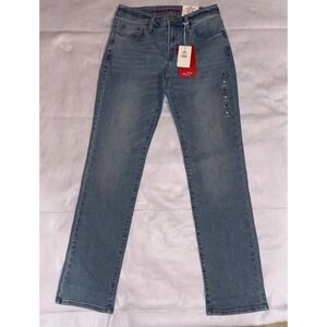 Lucky‎ Brand Sweet Mid Rise Straight Jeans Women's Size 6/28R Light Wash Denim